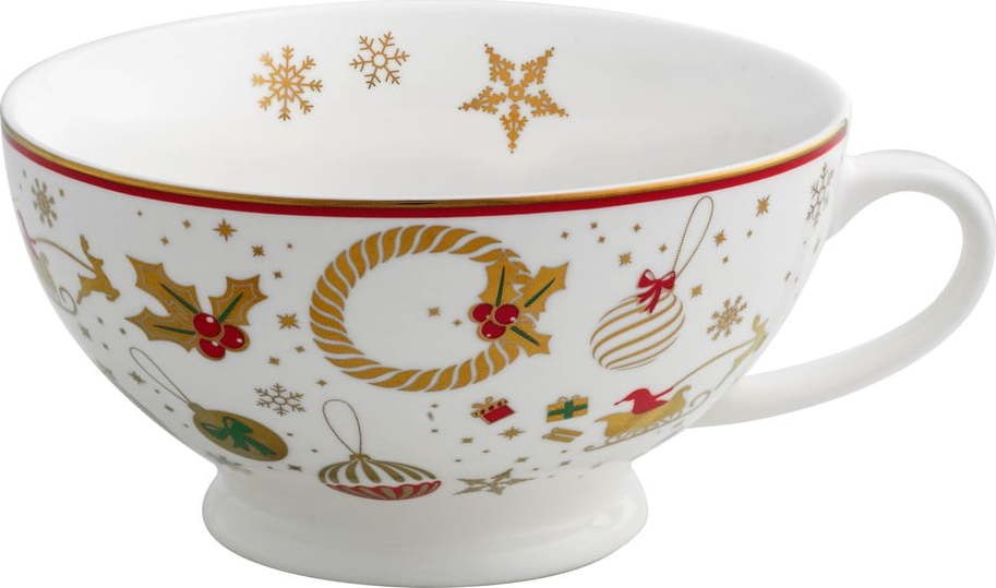 Porcelánový šálek na čaj s vánočním motivem Brandani