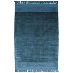 Hoorns Petrolejově modrý látkový koberec Peew 170×240 cm