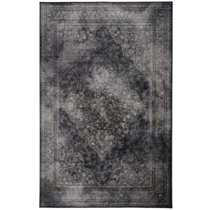 Tmavě šedý koberec DUTCHBONE Rugged 170×240 cm