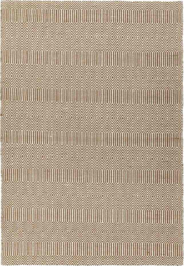 Světle hnědý vlněný koberec 160x230 cm